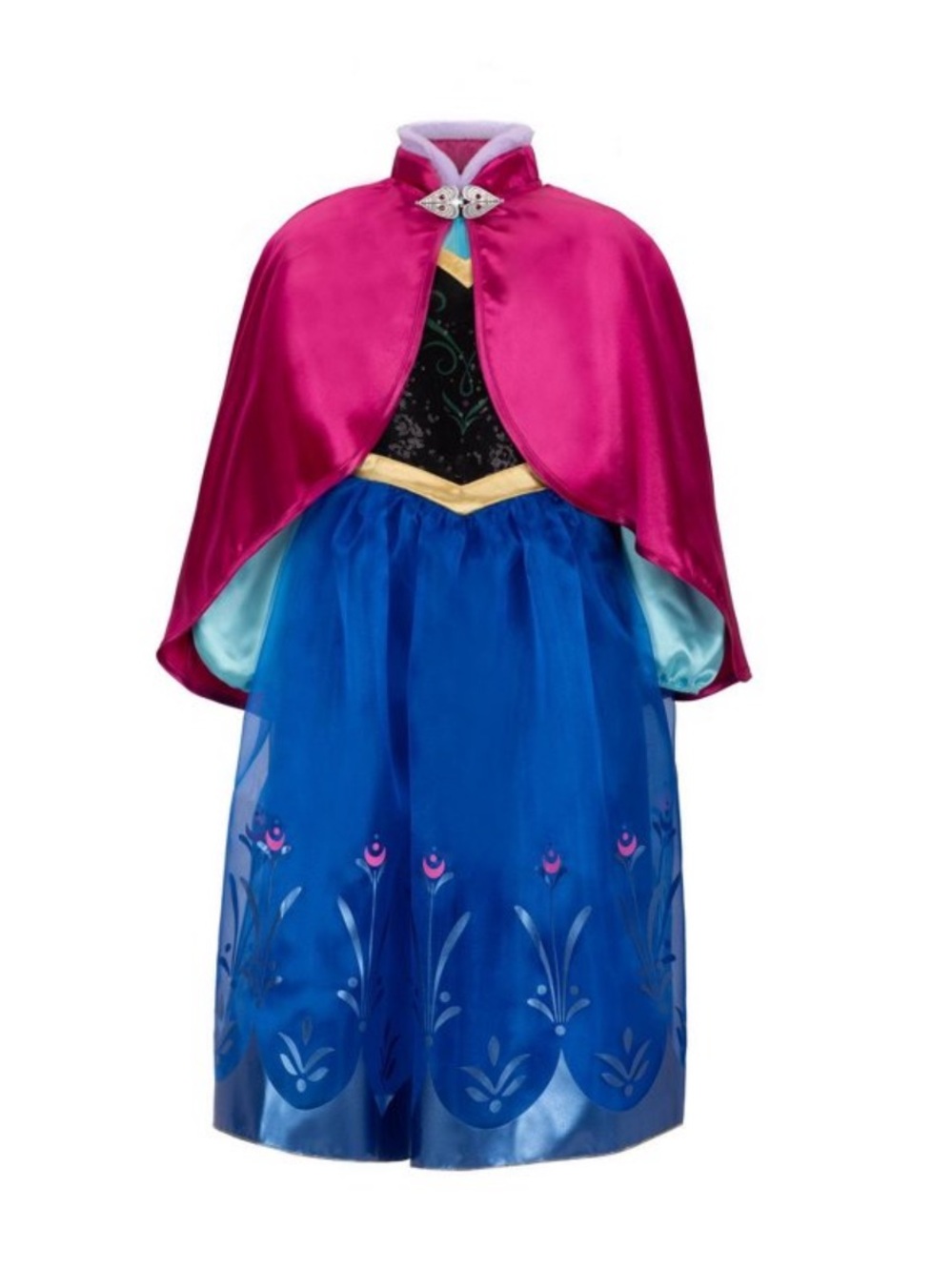 Disney Anna Costume with Removable Cape